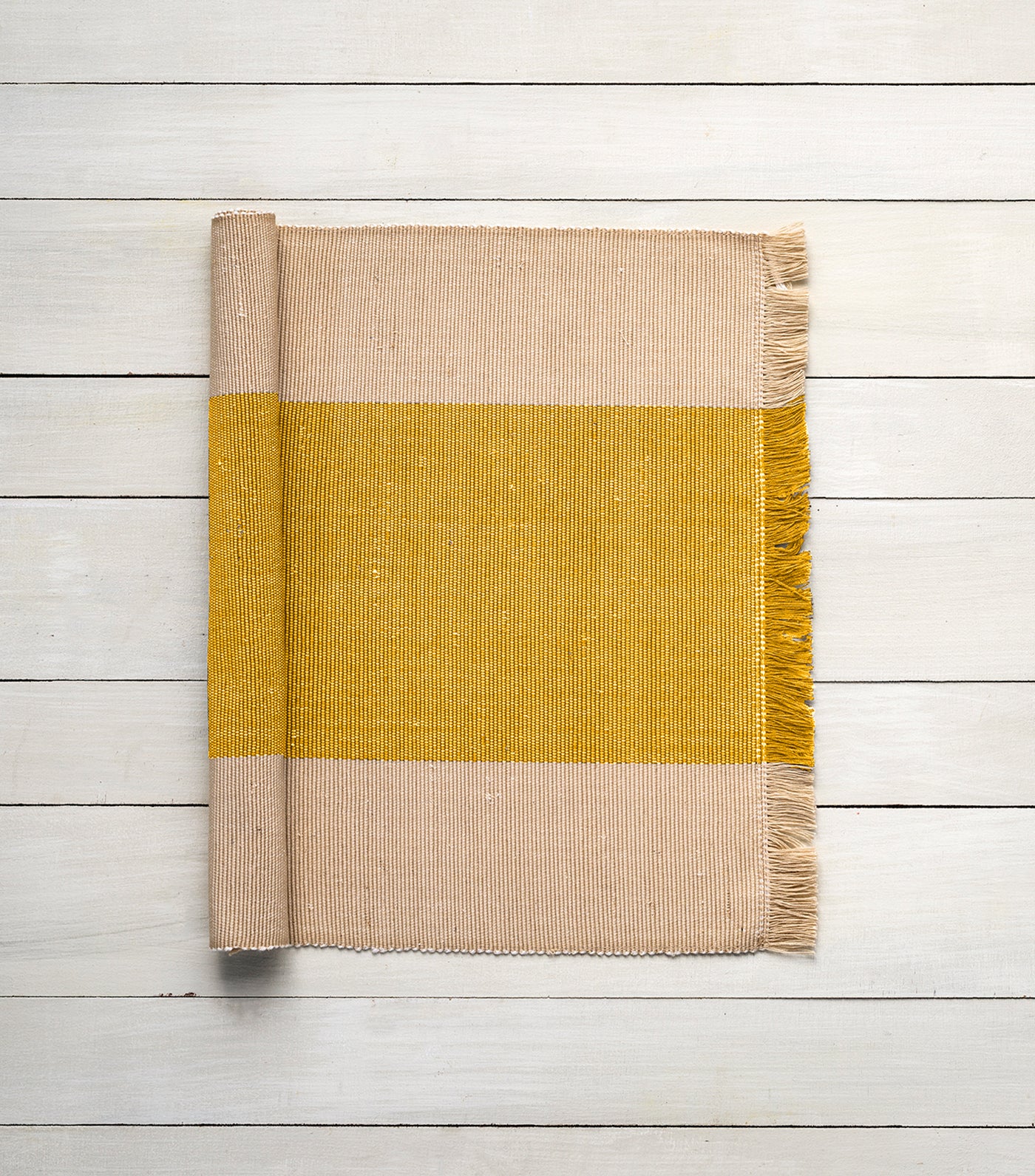 Creamy Placemat Yellow - 1pc