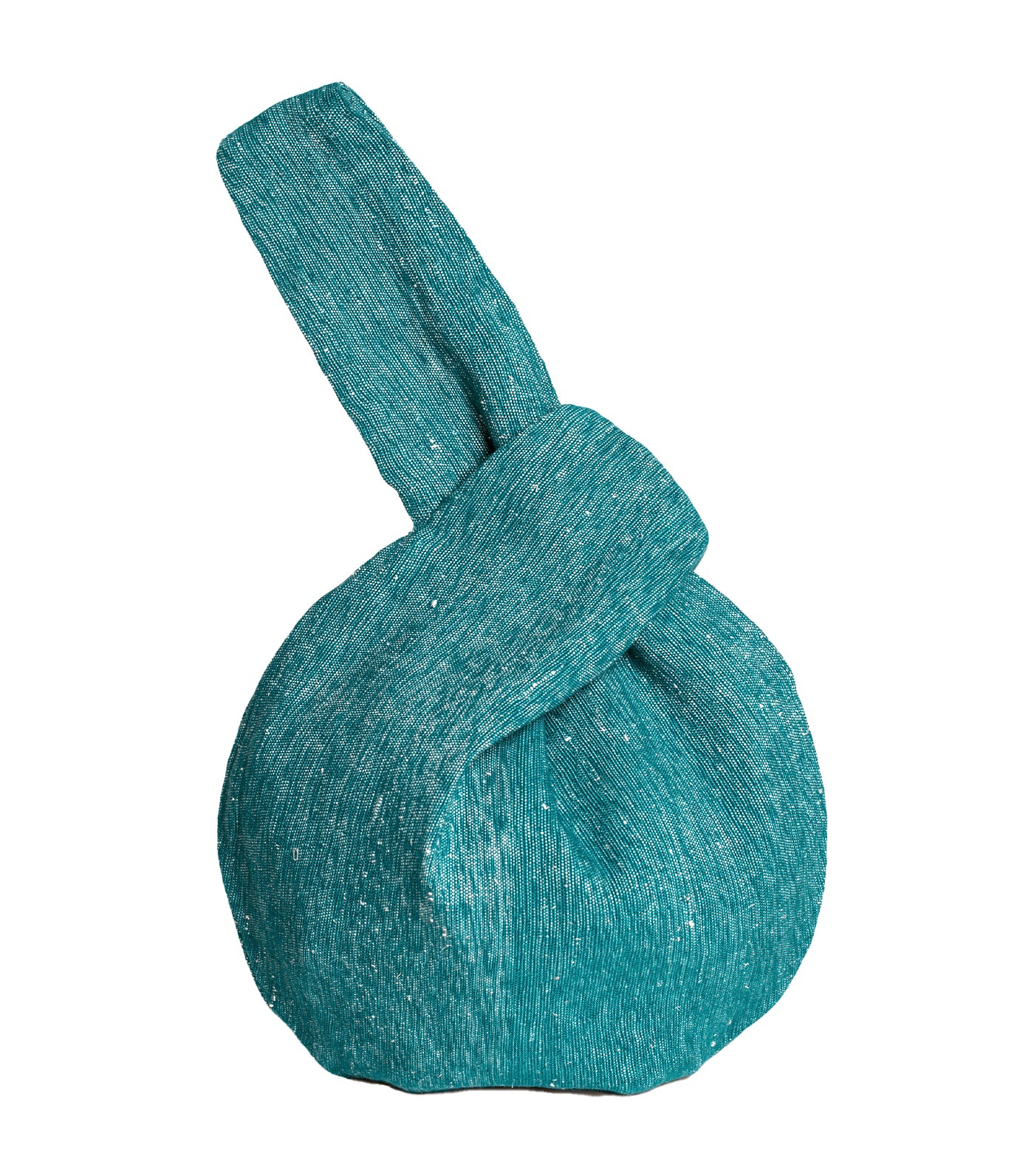 Bea Medium Knot Bag Blue Green