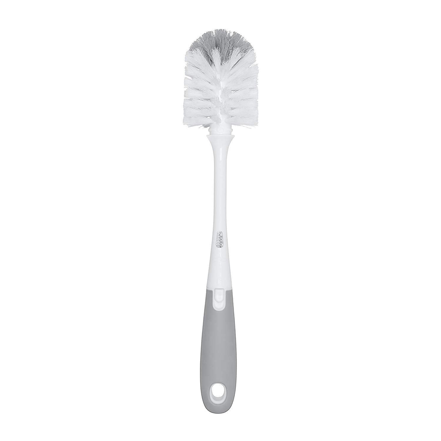 Bottle Brush with Nipple Cleaner and Stand - Gray