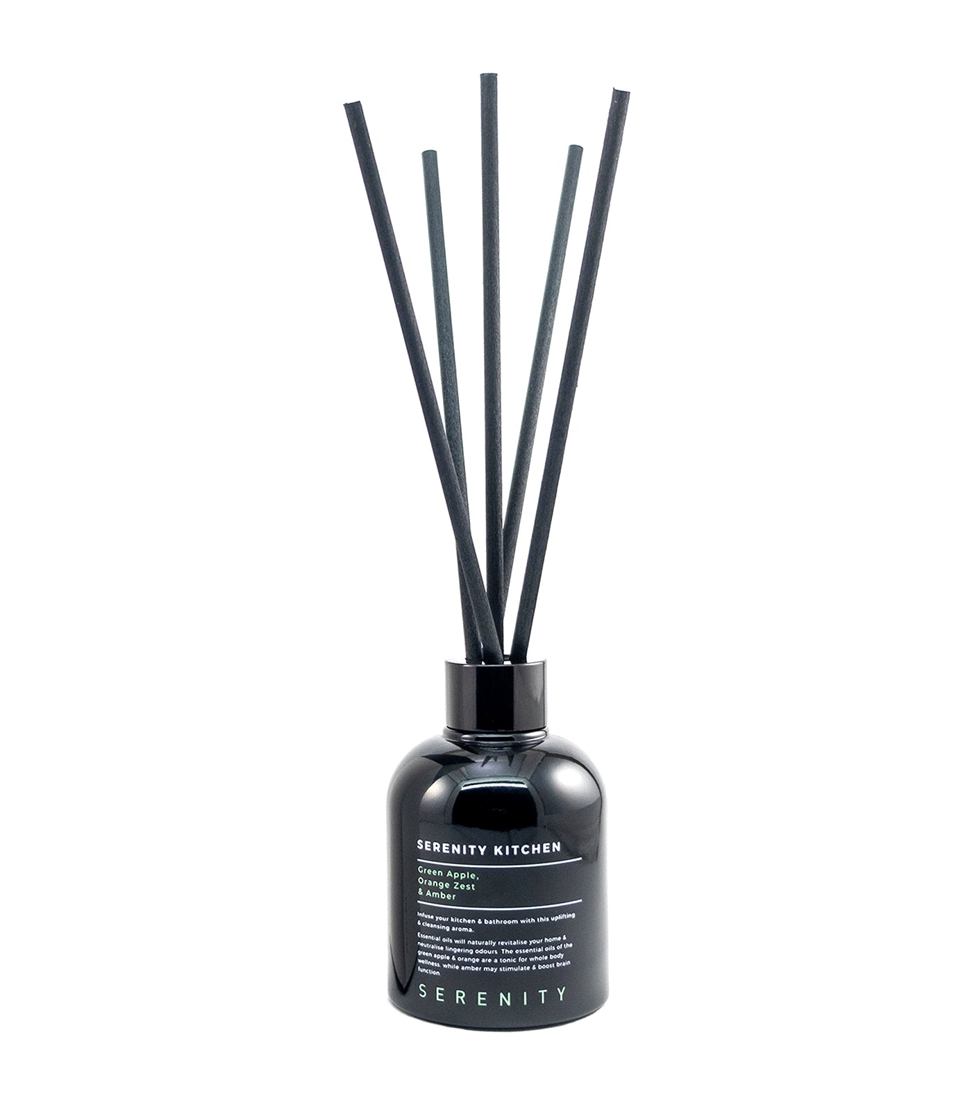 serenity green apple, orange zest, and amber reed diffuser