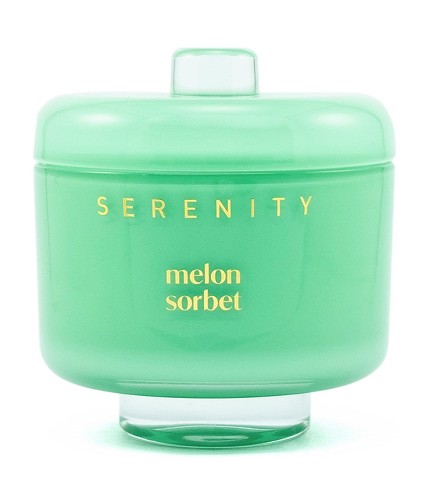 serenity vivid melon sorbet scented candle