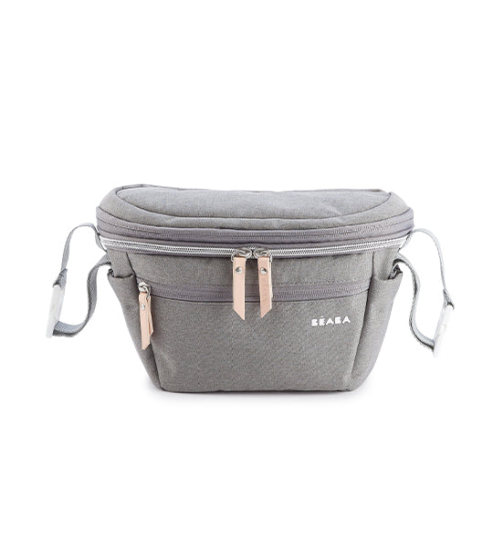 beaba biarritz travel bag and organizer – heather gray