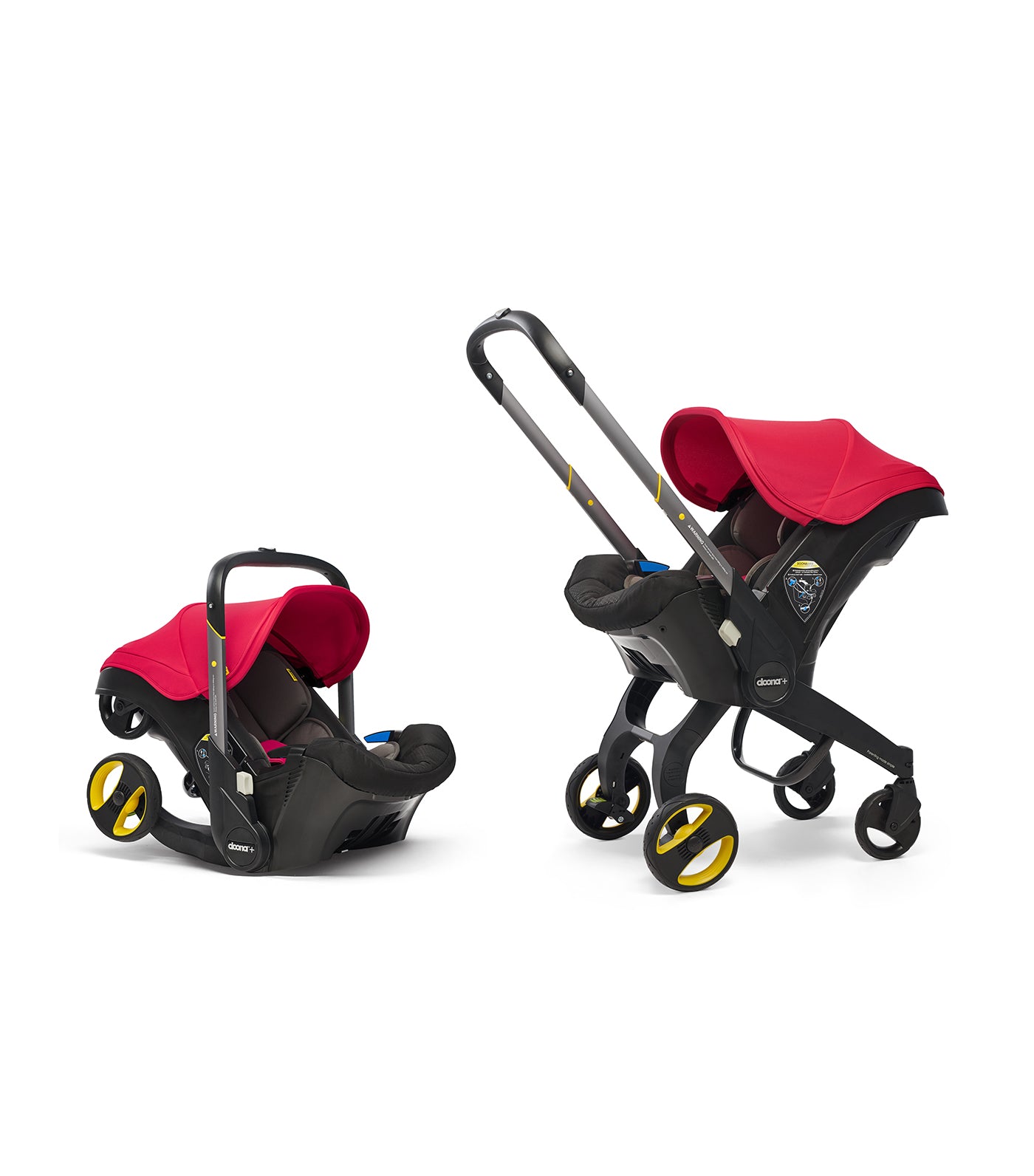 Red 2024 car stroller