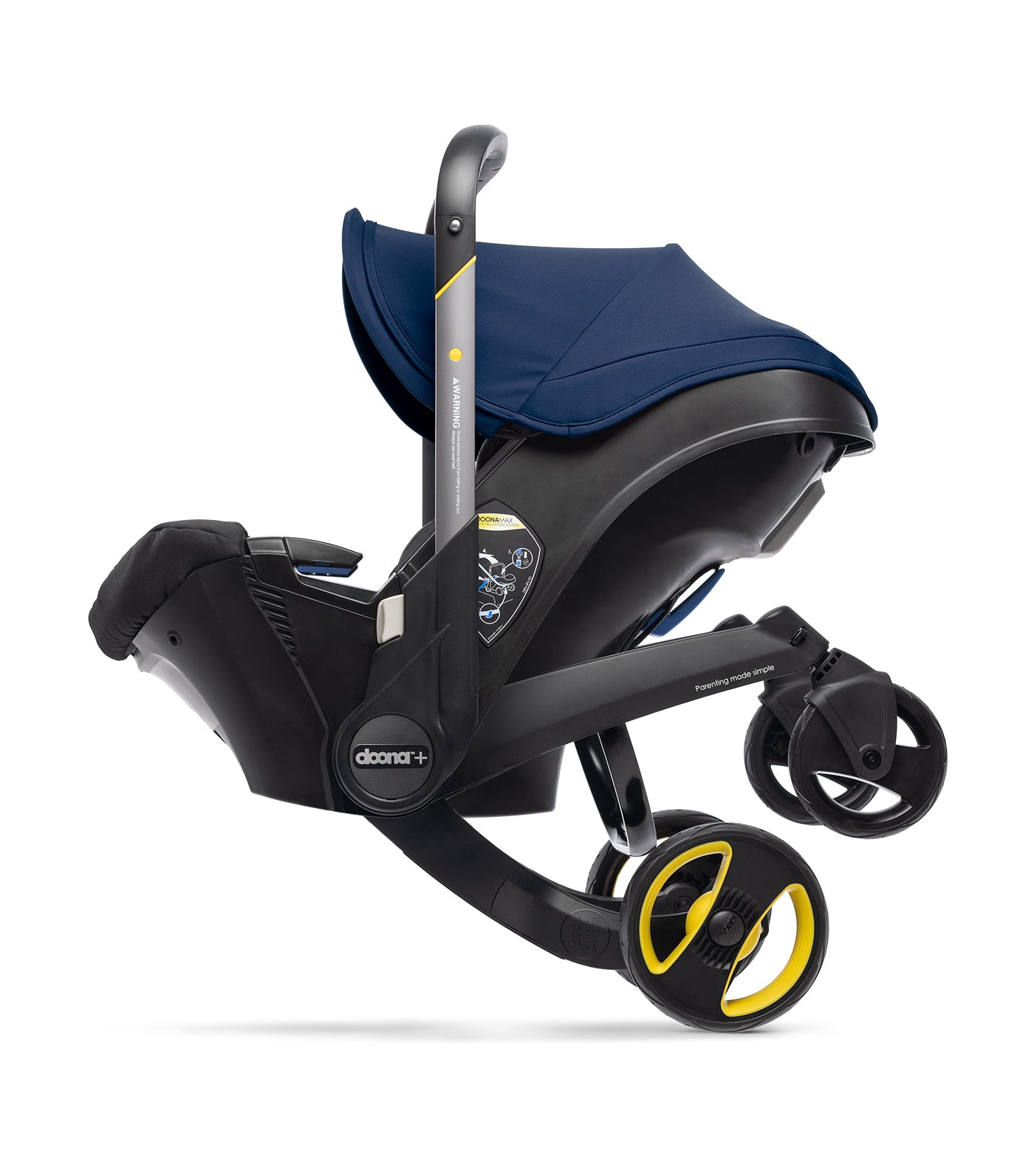 doona royal blue infant car seat & stroller