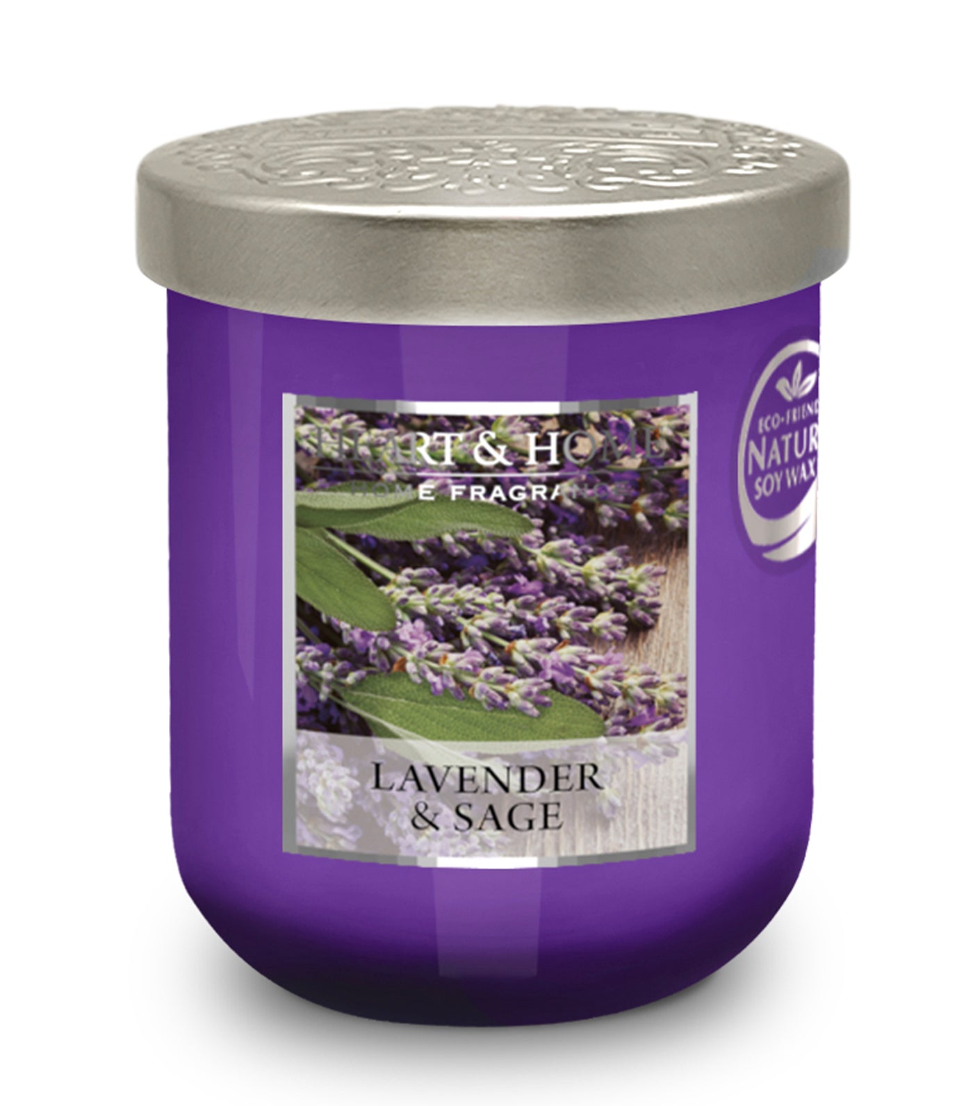 Heart & Home Lavender & Sage Eco Soy Candle