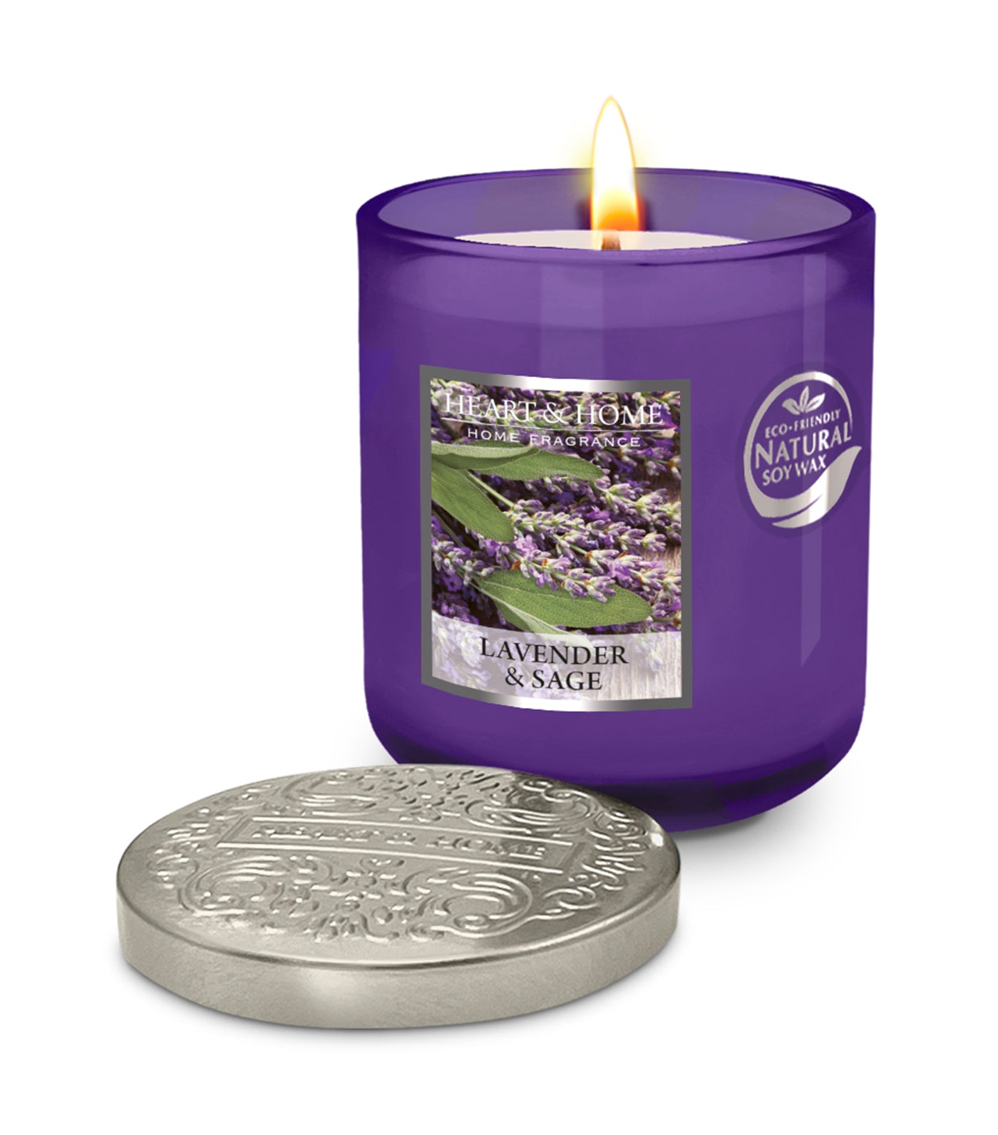 Lavender & Sage Eco Soy Candle