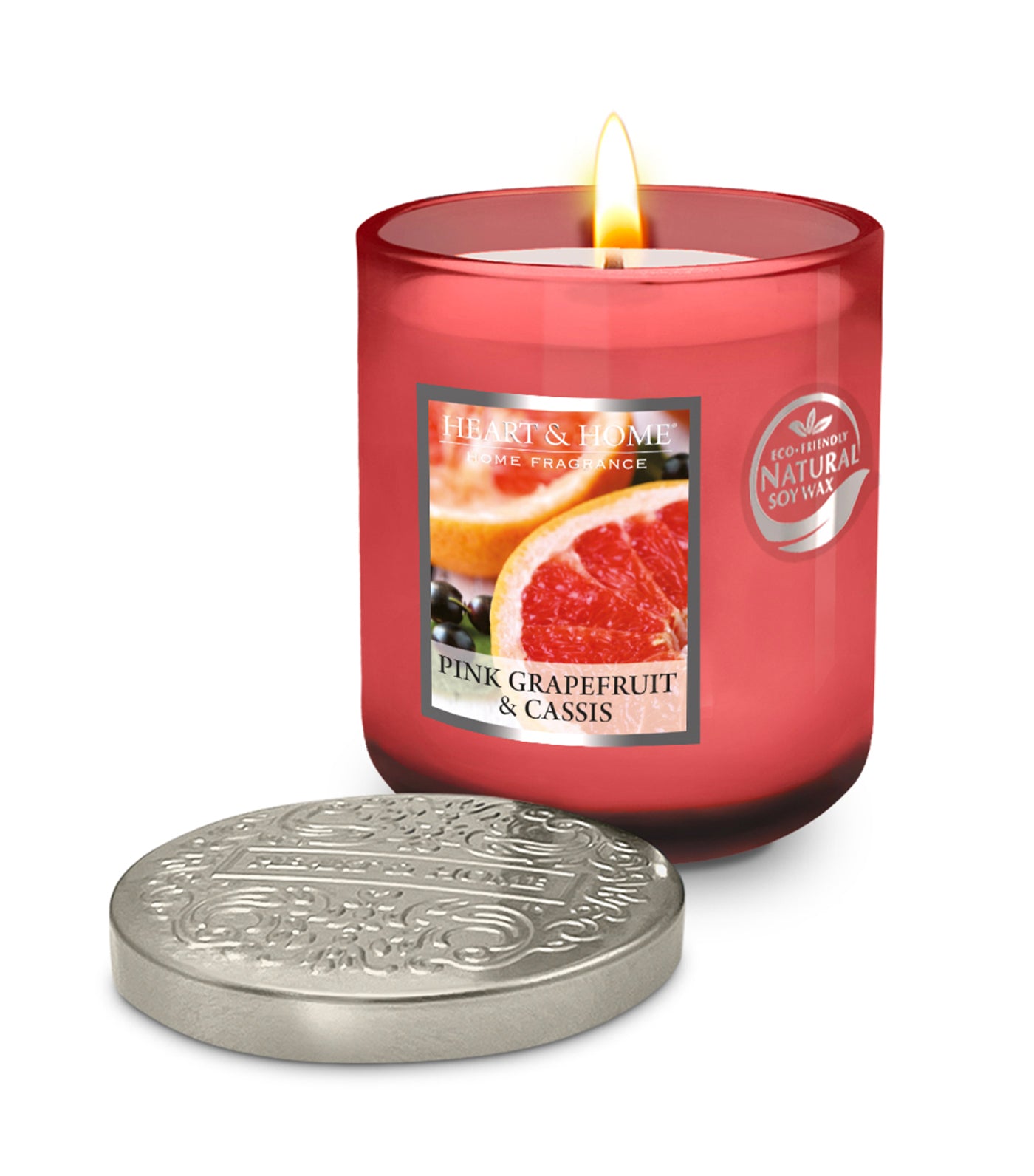 Heart & Home Pink Grapefruit Eco Soy Candle