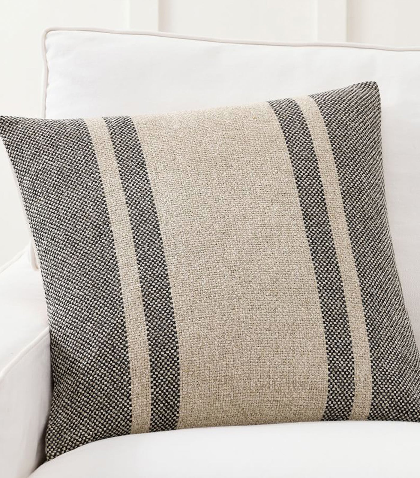 Pottery Barn Blaine Striped Pillow Cover