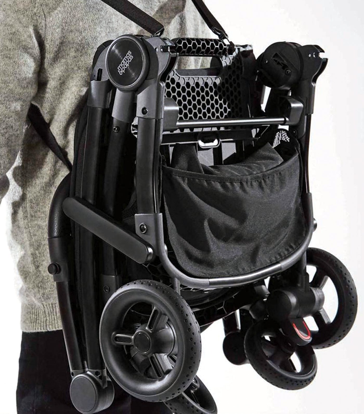 Mamas and clearance papas black stroller