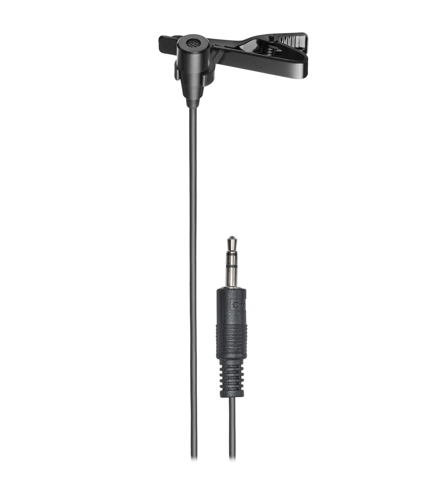 Omnidirectional Condenser Lavalier Microphone Black