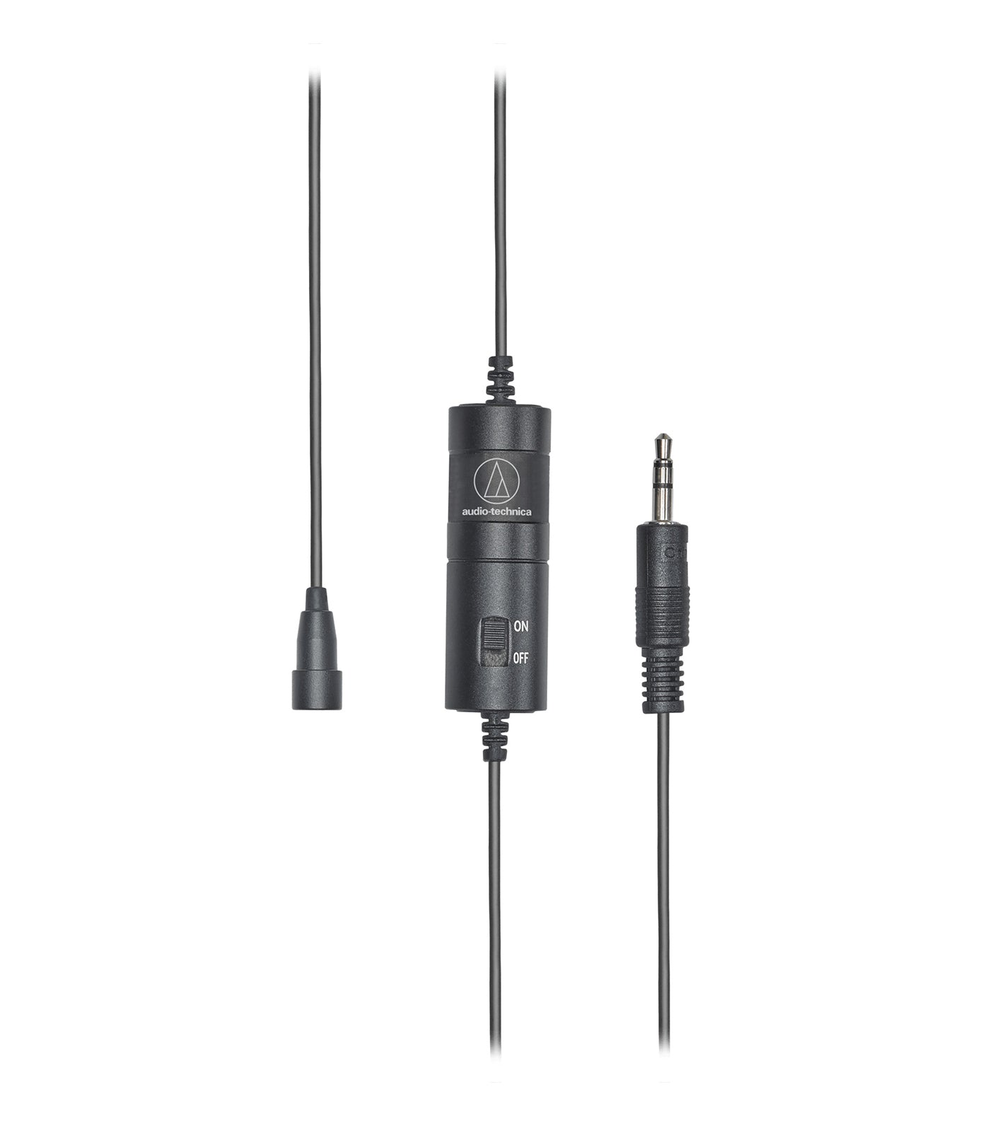 Omnidirectional Condenser Lavalier Microphone Black