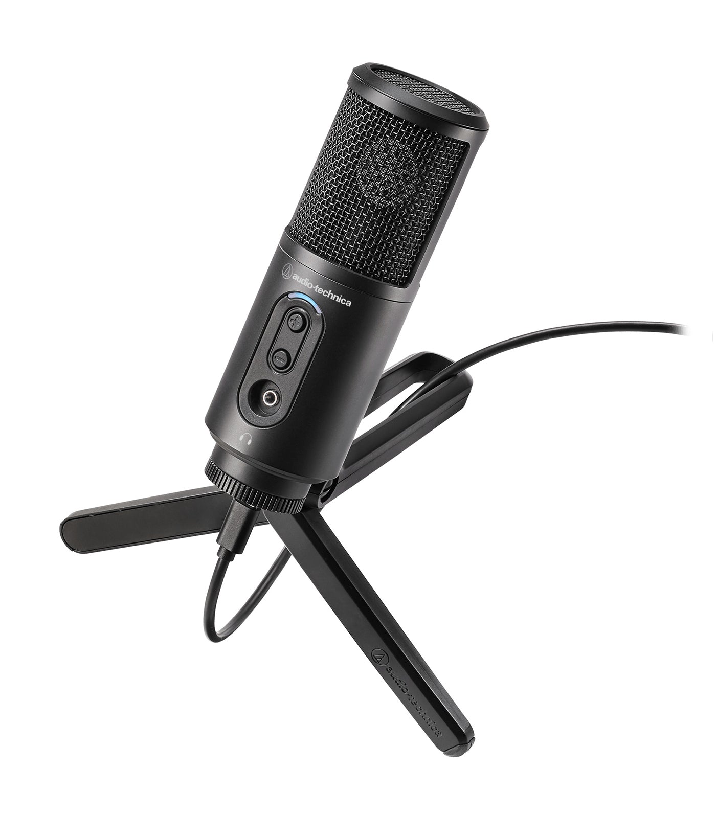 Cardiod Condenser USB Microphone Black