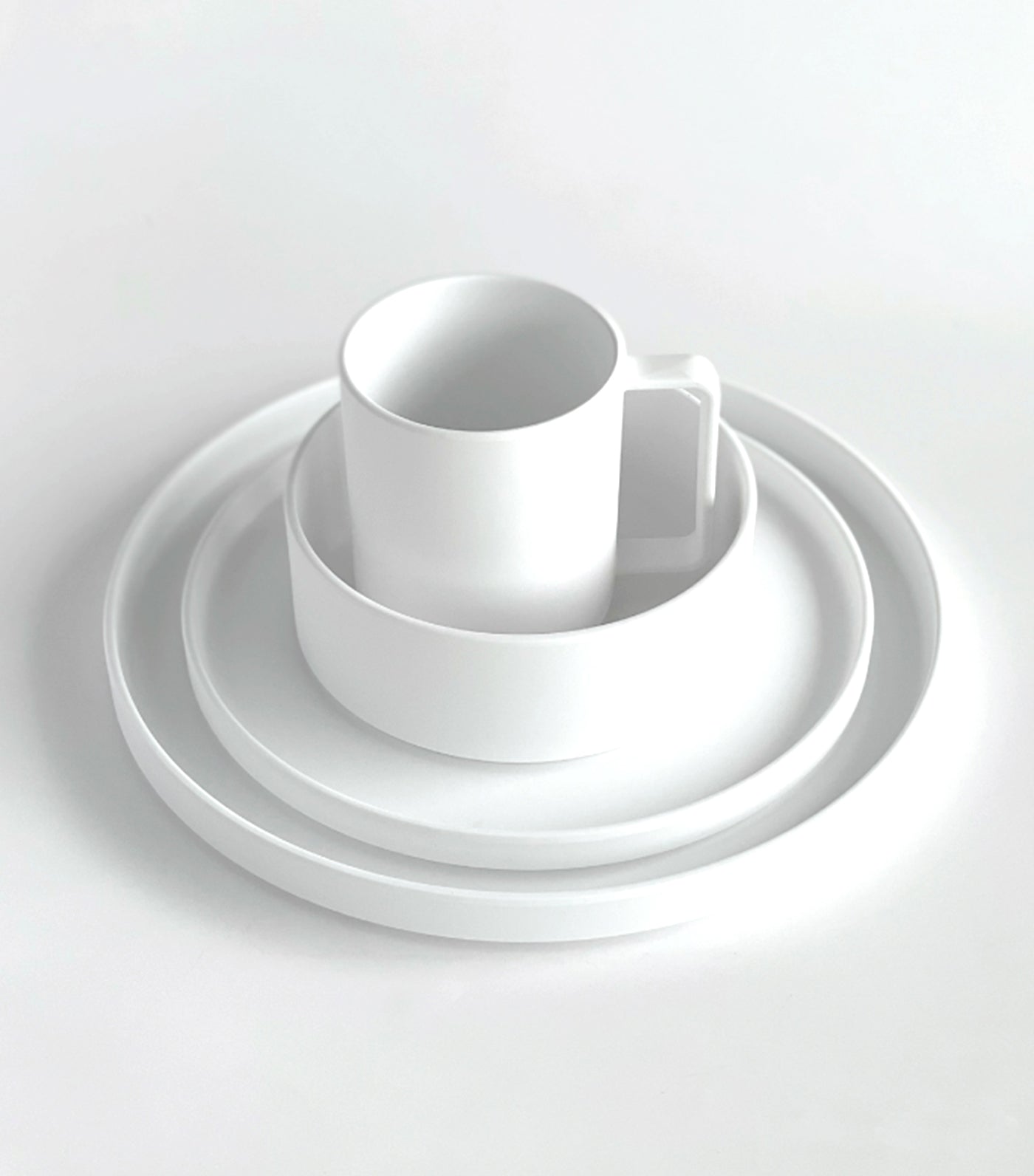 Simpli by Clever Spaces 4-Piece Dinnerware Set