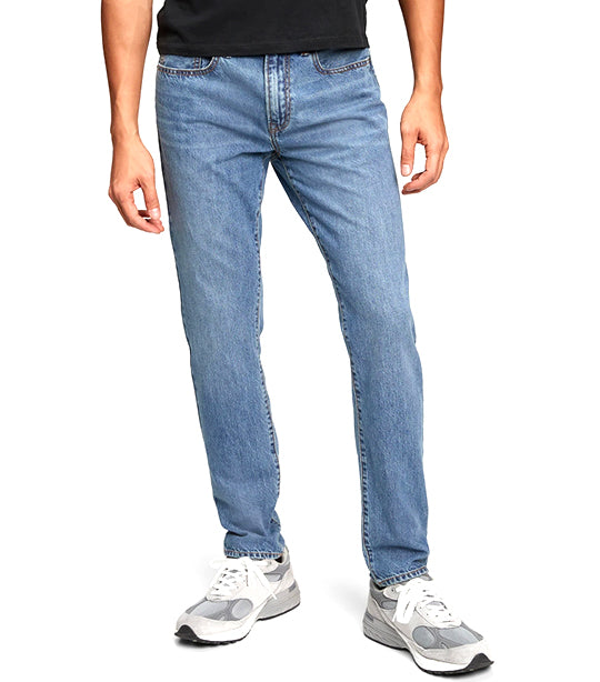 Mid Rise Slim Jeans with Washwell Medium Wash