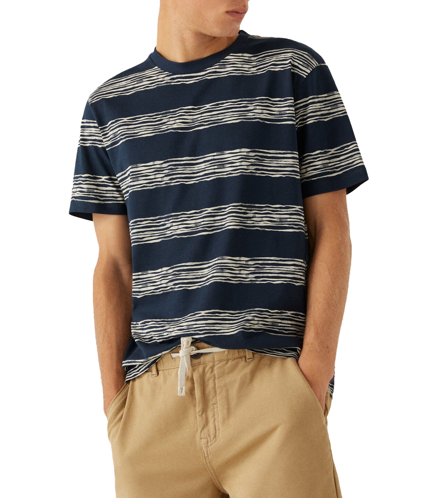 Stripy T-Shirt Blue