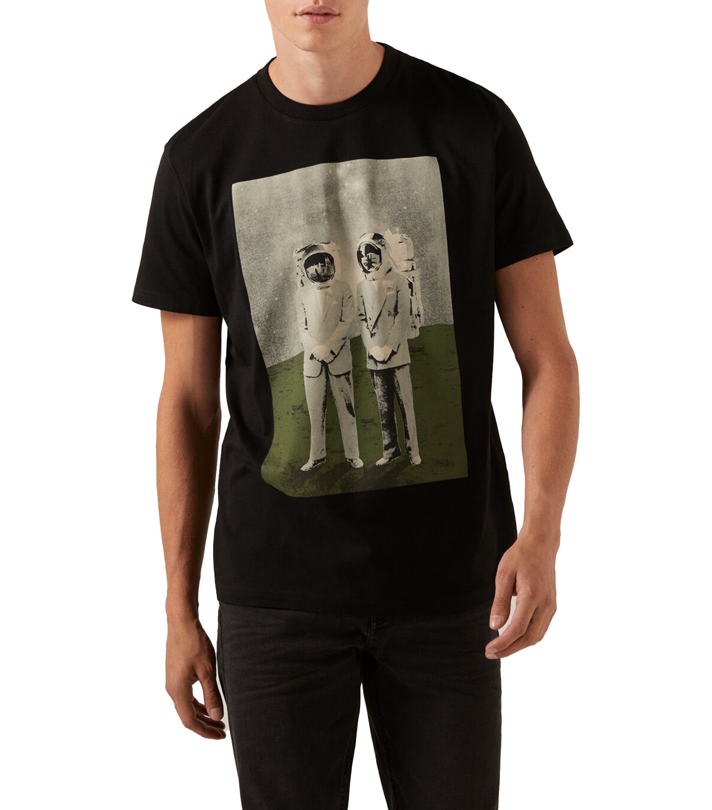 Astronaut T-Shirt Black