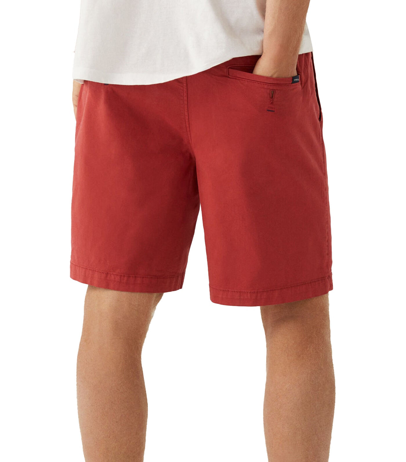 Beach Bermuda Shorts Keyring Red