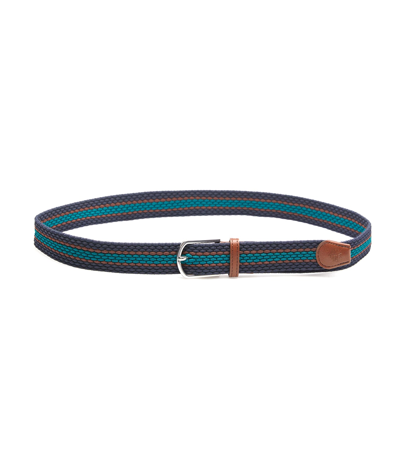 Essential Colored Woven Belt Blue/Teal