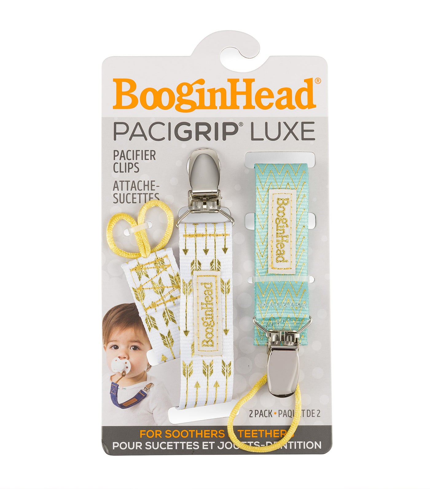 2-Pack Luxe PaciGrip