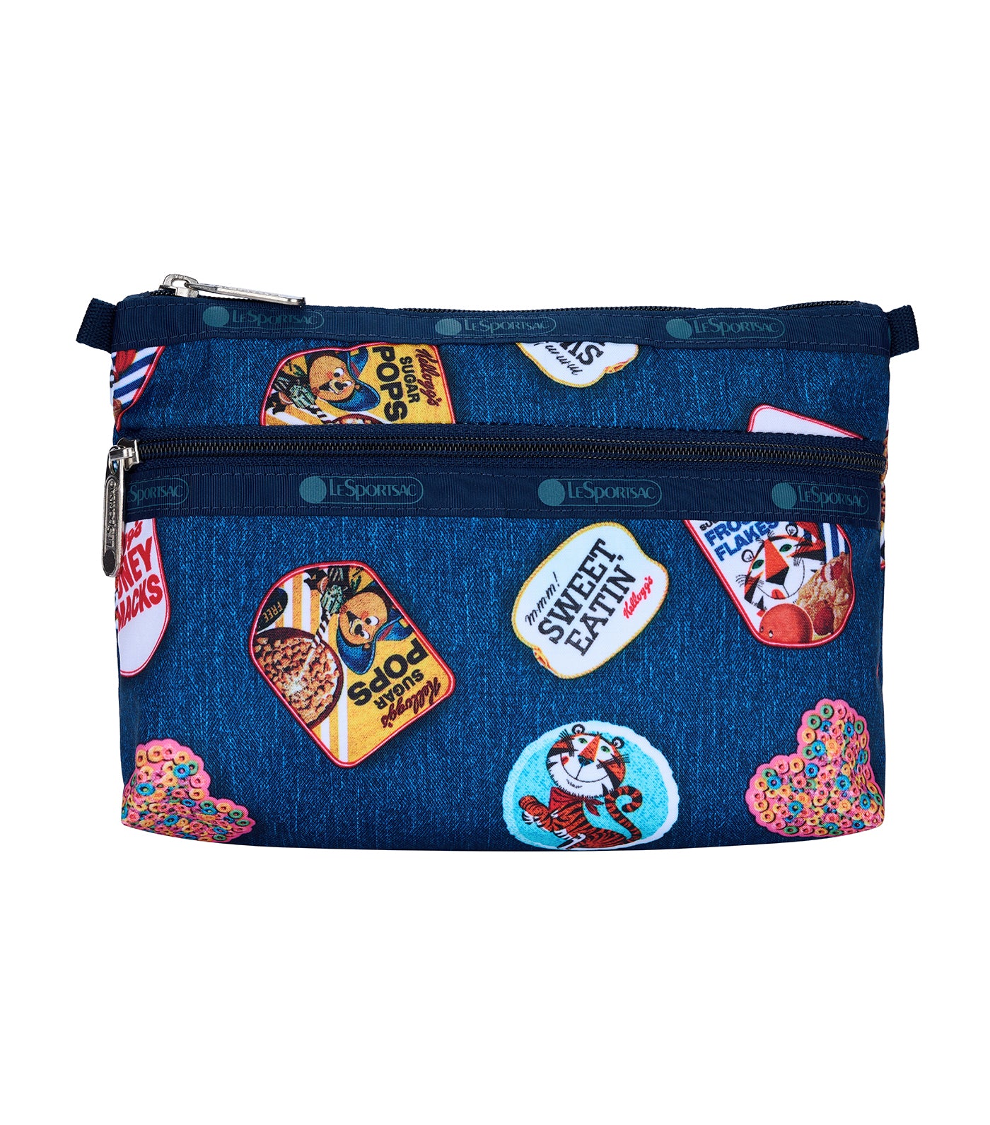 LeSportsac x Kellogg's Cosmetic Clutch Cereal Mix Patch