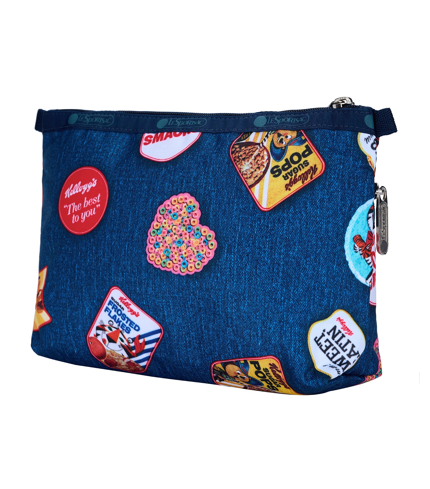LeSportsac x Kellogg's Cosmetic Clutch Cereal Mix Patch