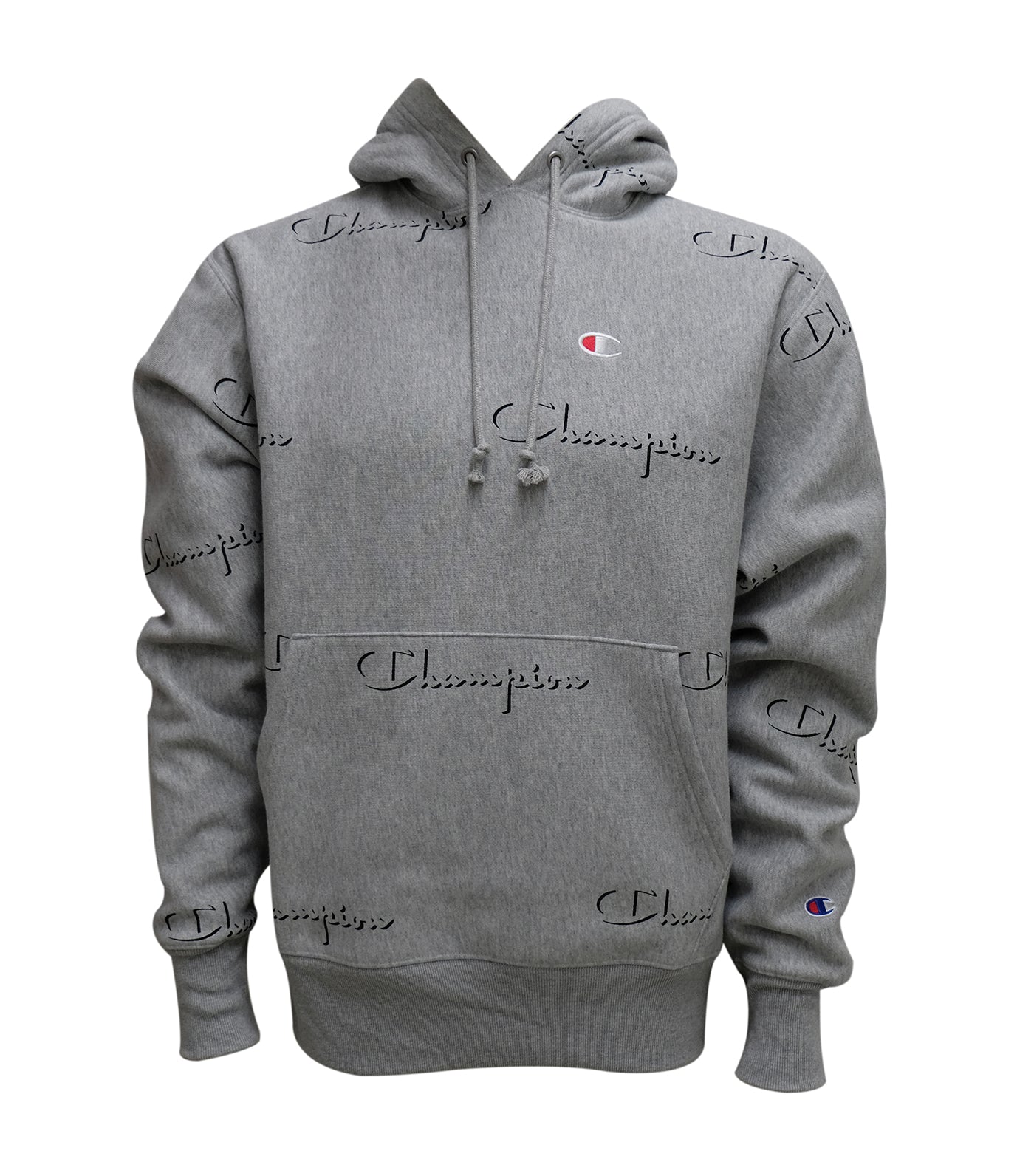 Champion sweater all outlet over print