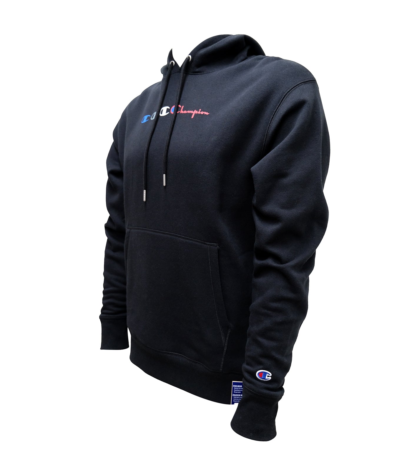 Classic Fleece Pullover Hoodie Black