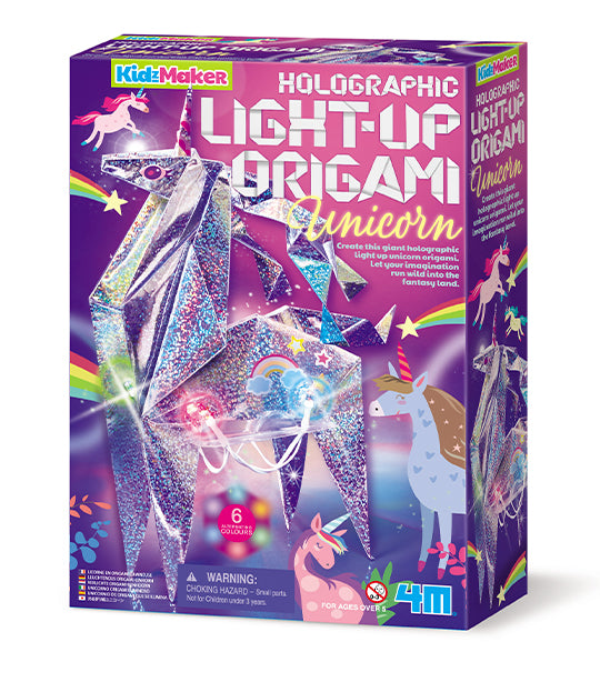 KidzMaker - Light-Up Origami Unicorn