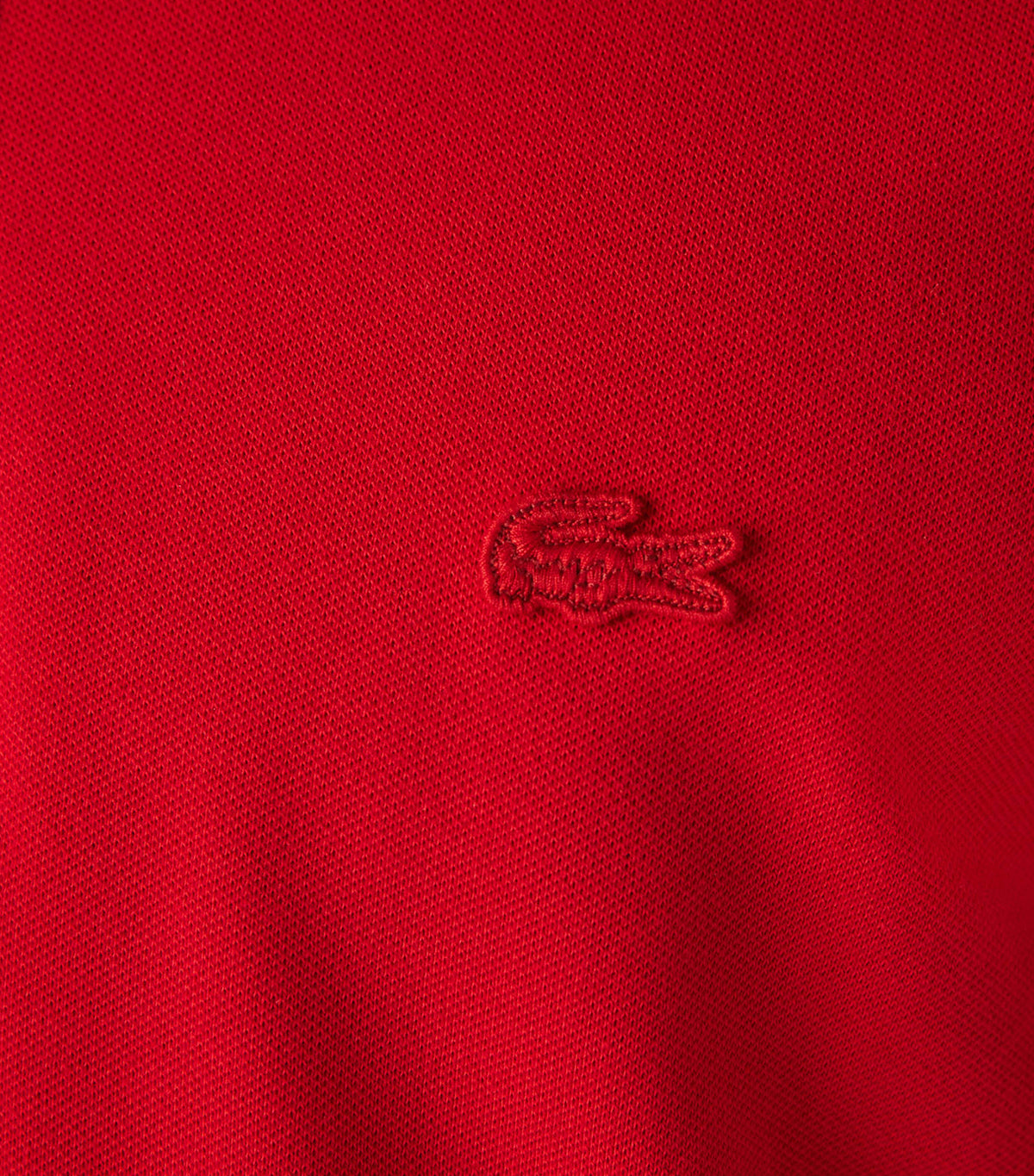 Men's Paris Polo Shirt Regular Fit Stretch Cotton Piqué Red