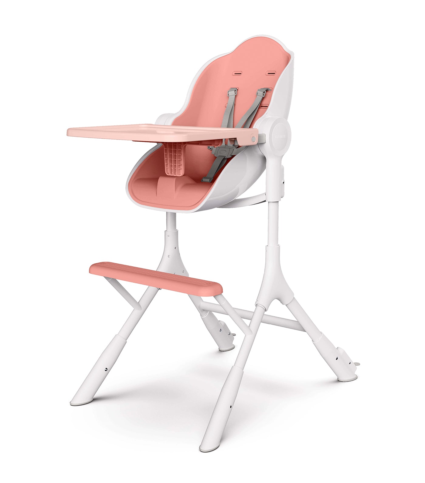 oribel cotton candy pink cocoon z high chair