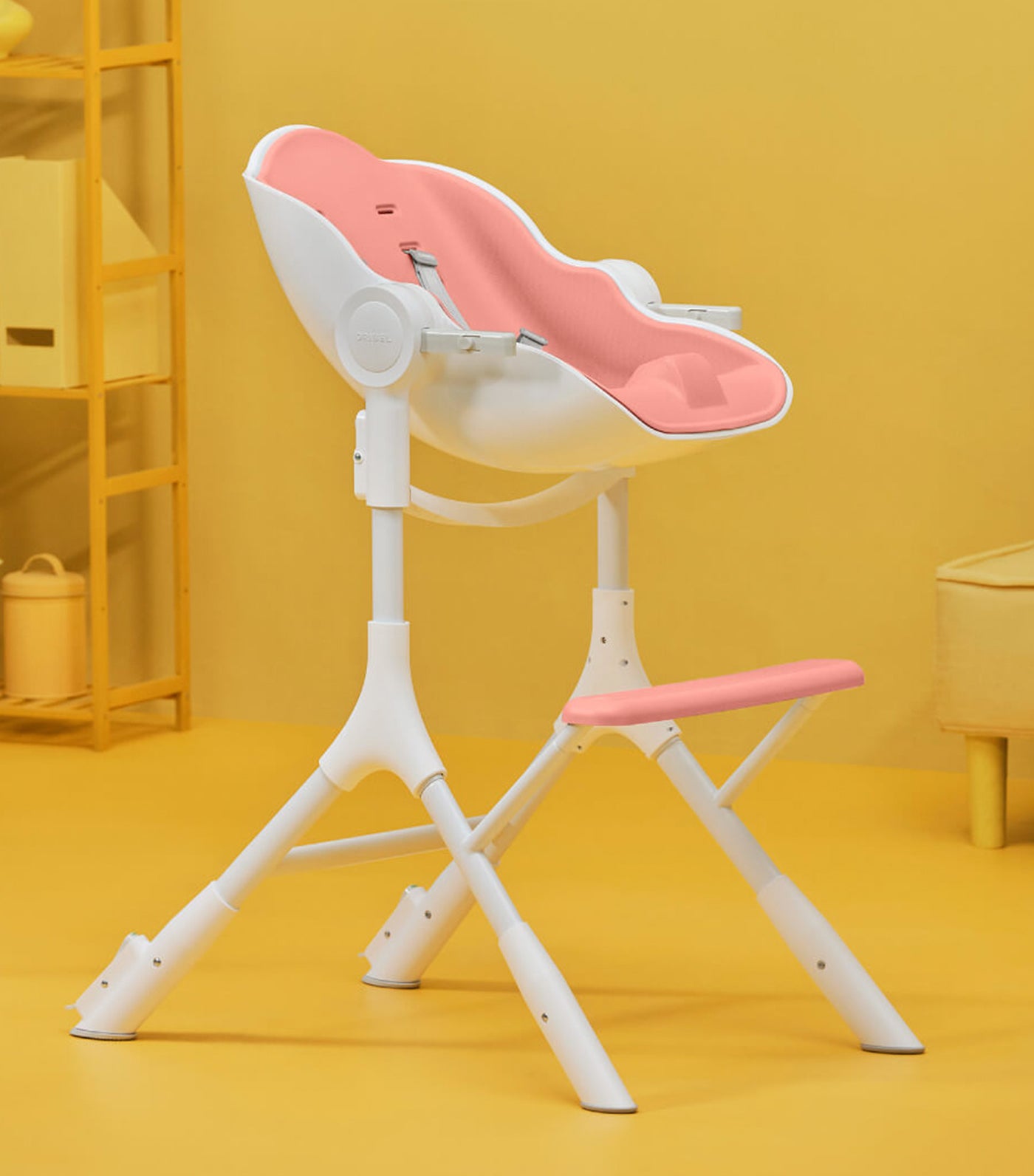oribel cotton candy pink cocoon z high chair