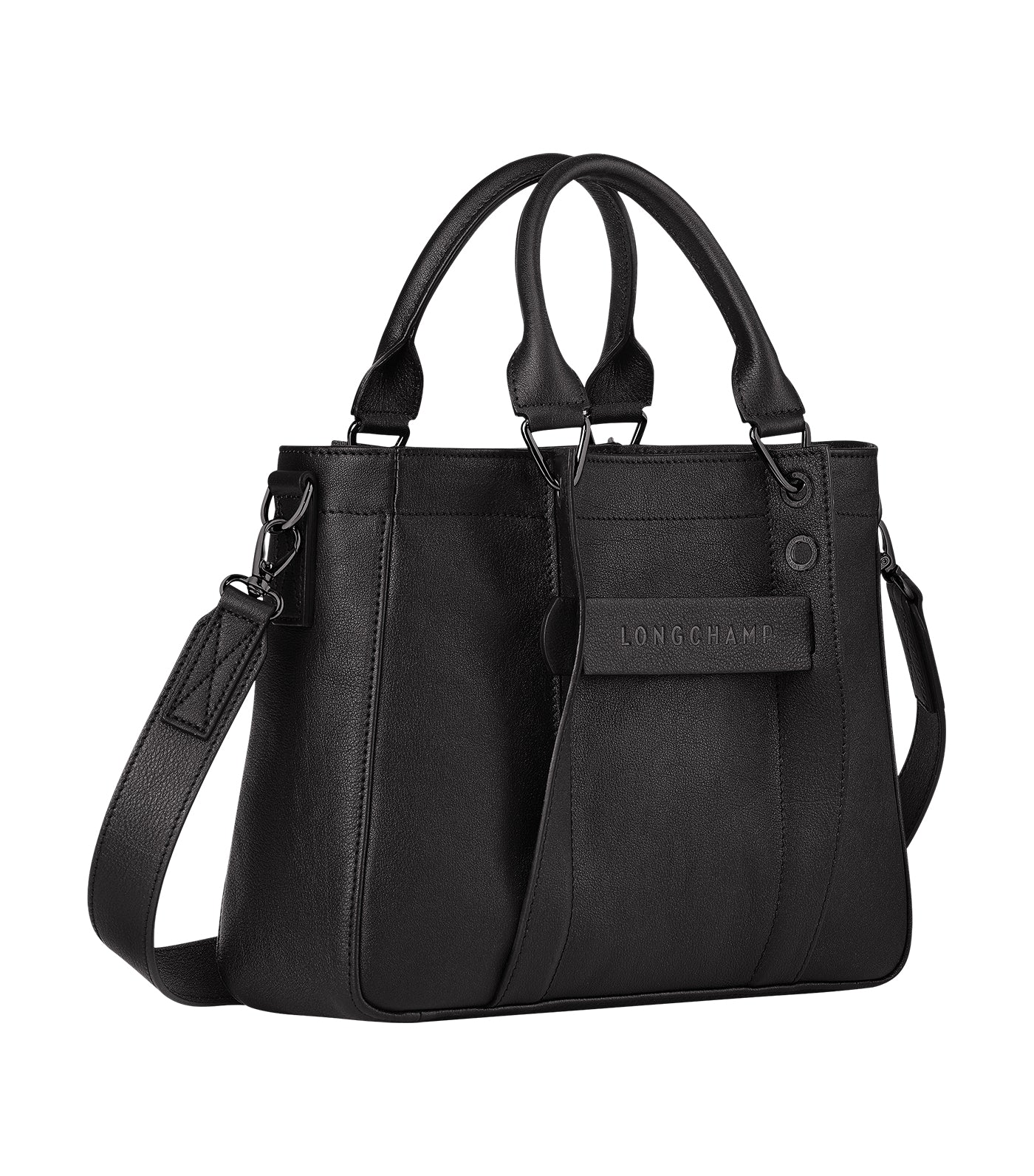 Longchamp 3D Top Handle Bag S Black