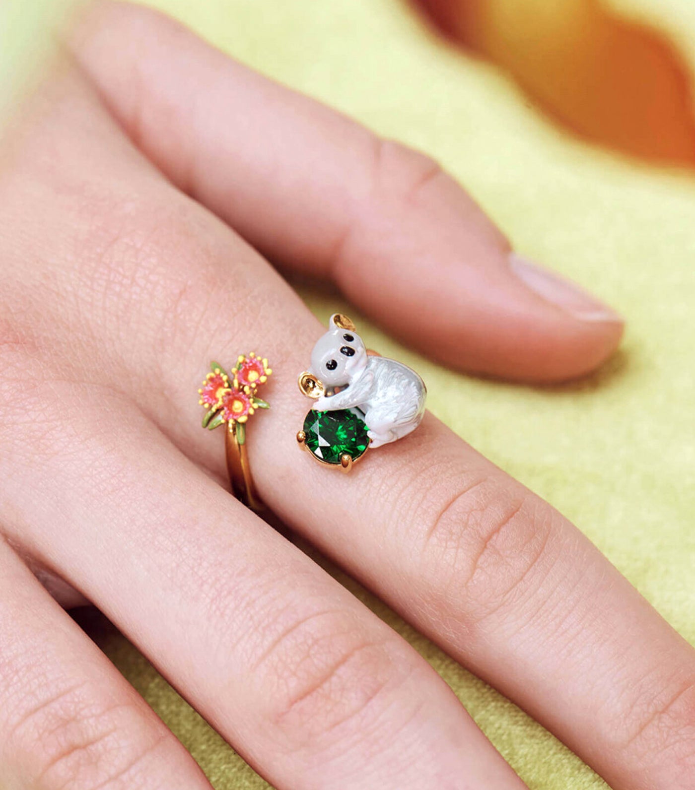 Les Néréides Koala Adjustable Ring | Rustan's