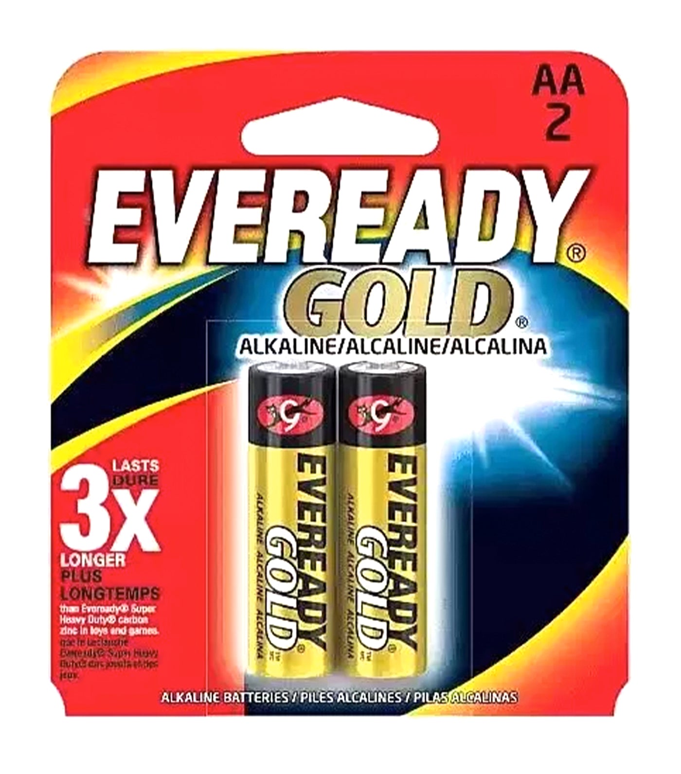 Gold® AA Batteries - Pack of 2