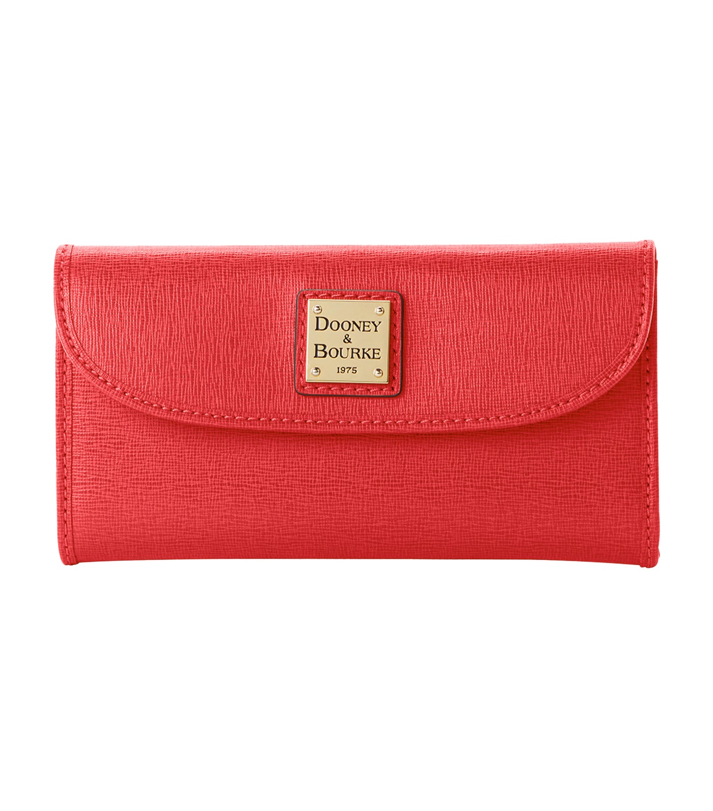 Dooney Bourke Saffiano Continental Clutch Tomato