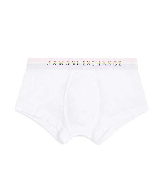 Armani Exchange Pride Capsule Boxer Brief Bianco