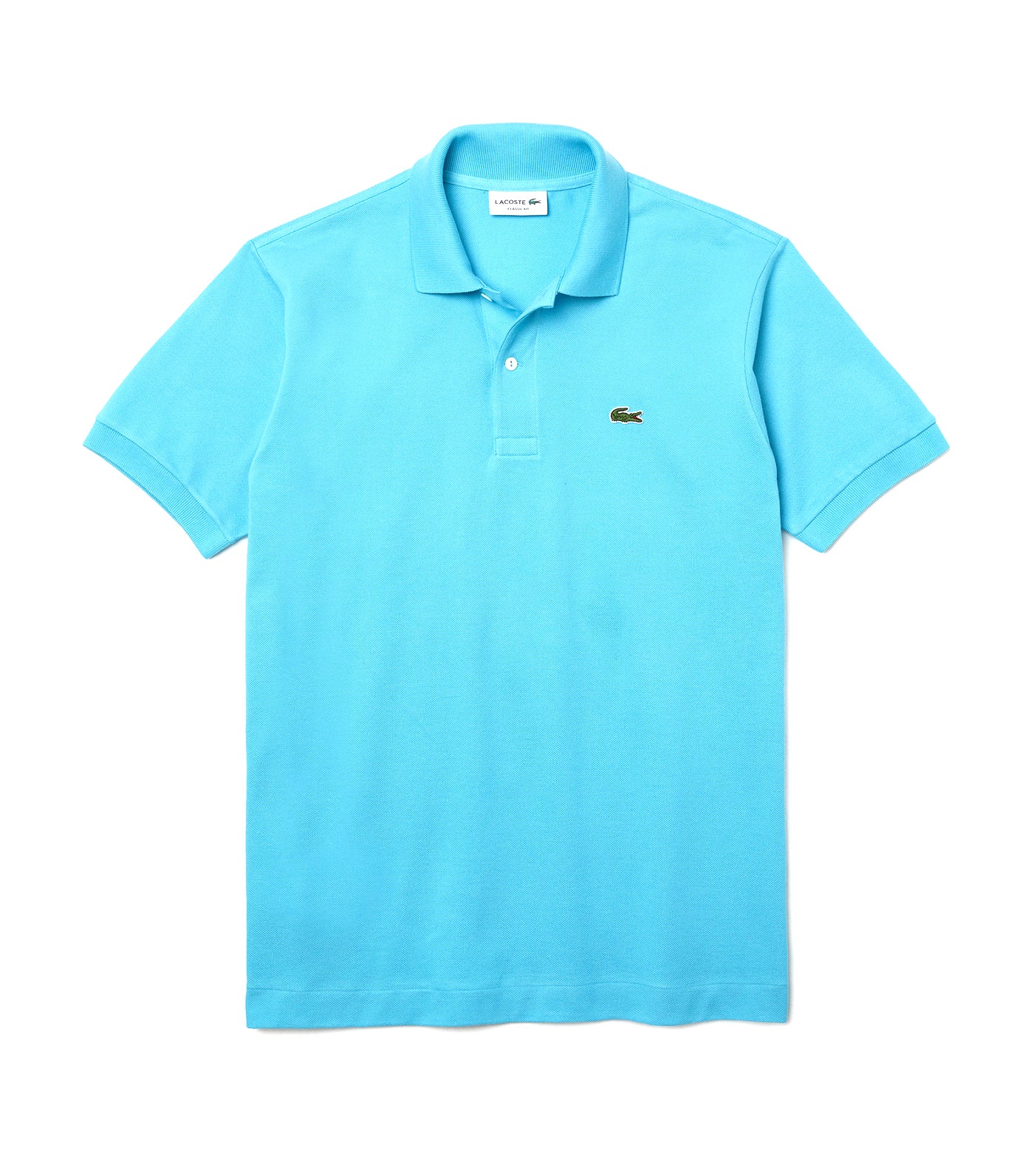 Men's Classic Fit L.12.12 Polo Shirt Azure Blue
