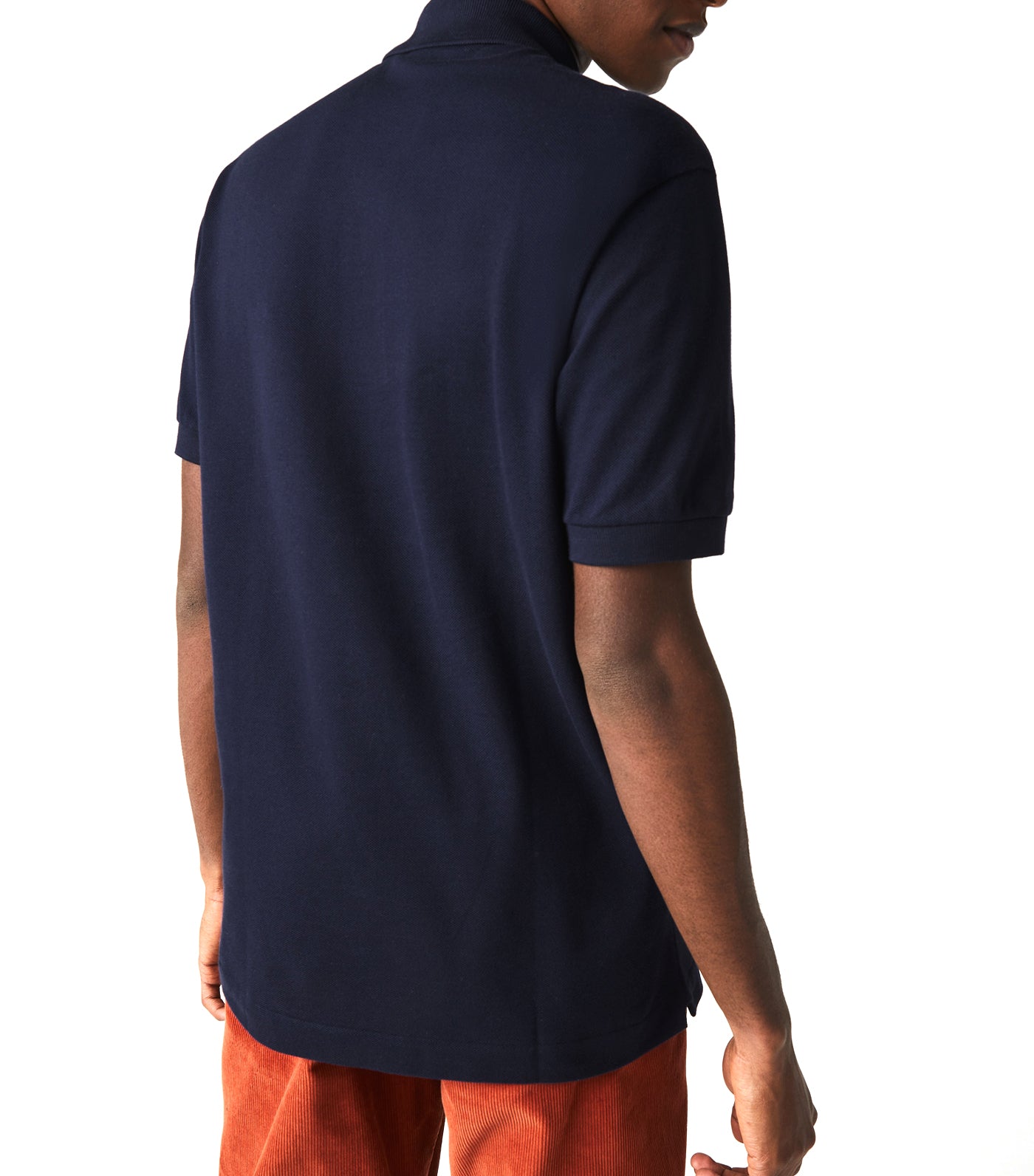 Men's Classic Fit L.12.12 Polo Shirt Navy Blue