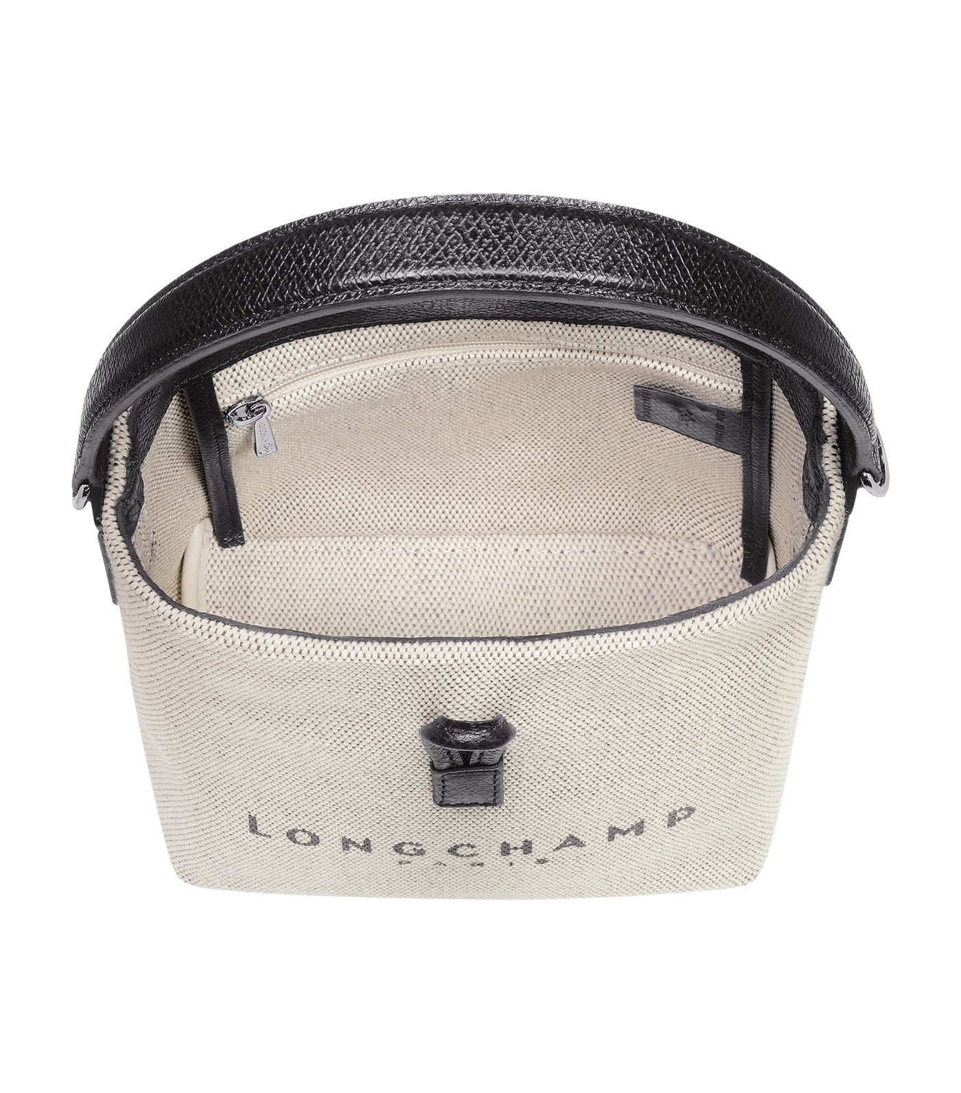 Longchamp leather hot sale bucket bag