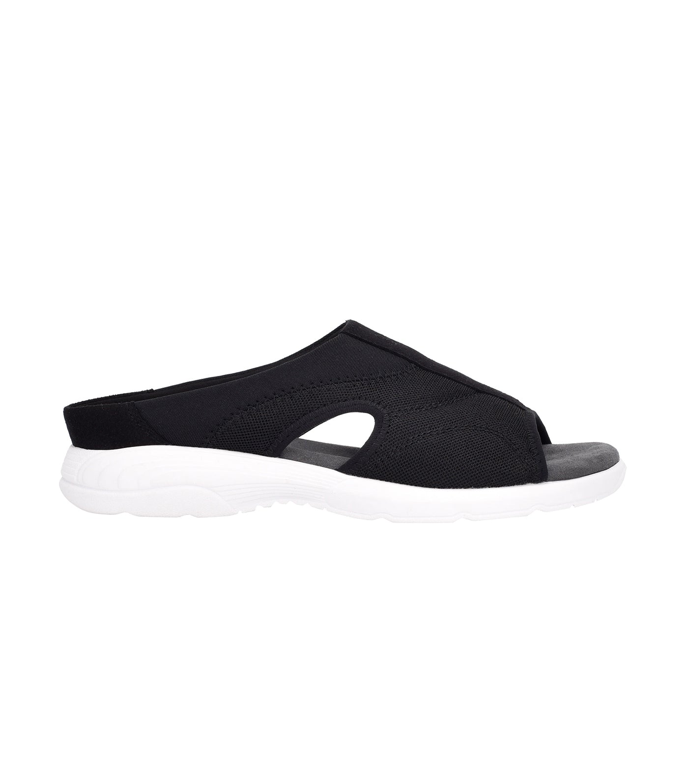 Tine Slip-On Sandals Black
