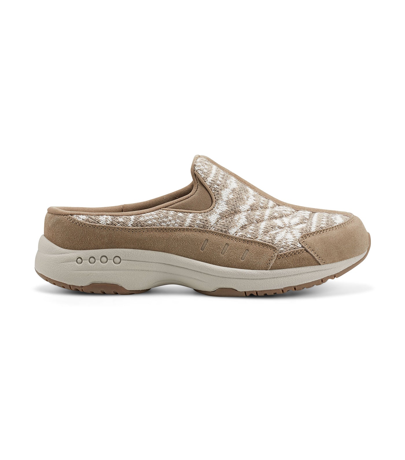 Traveltime 565 Clogs Taupe Knit
