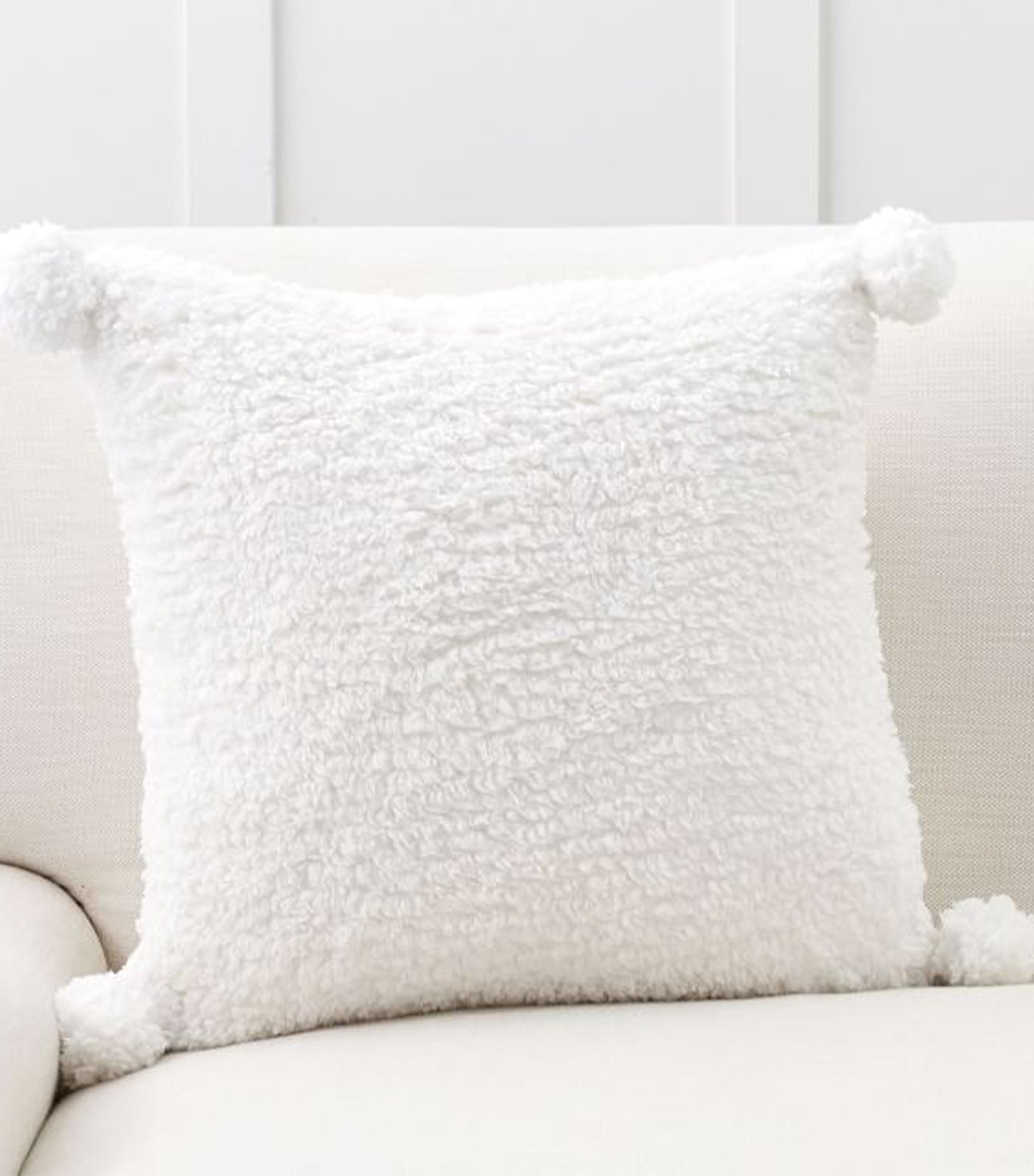 Cozy Pom Pom Pillow Cover