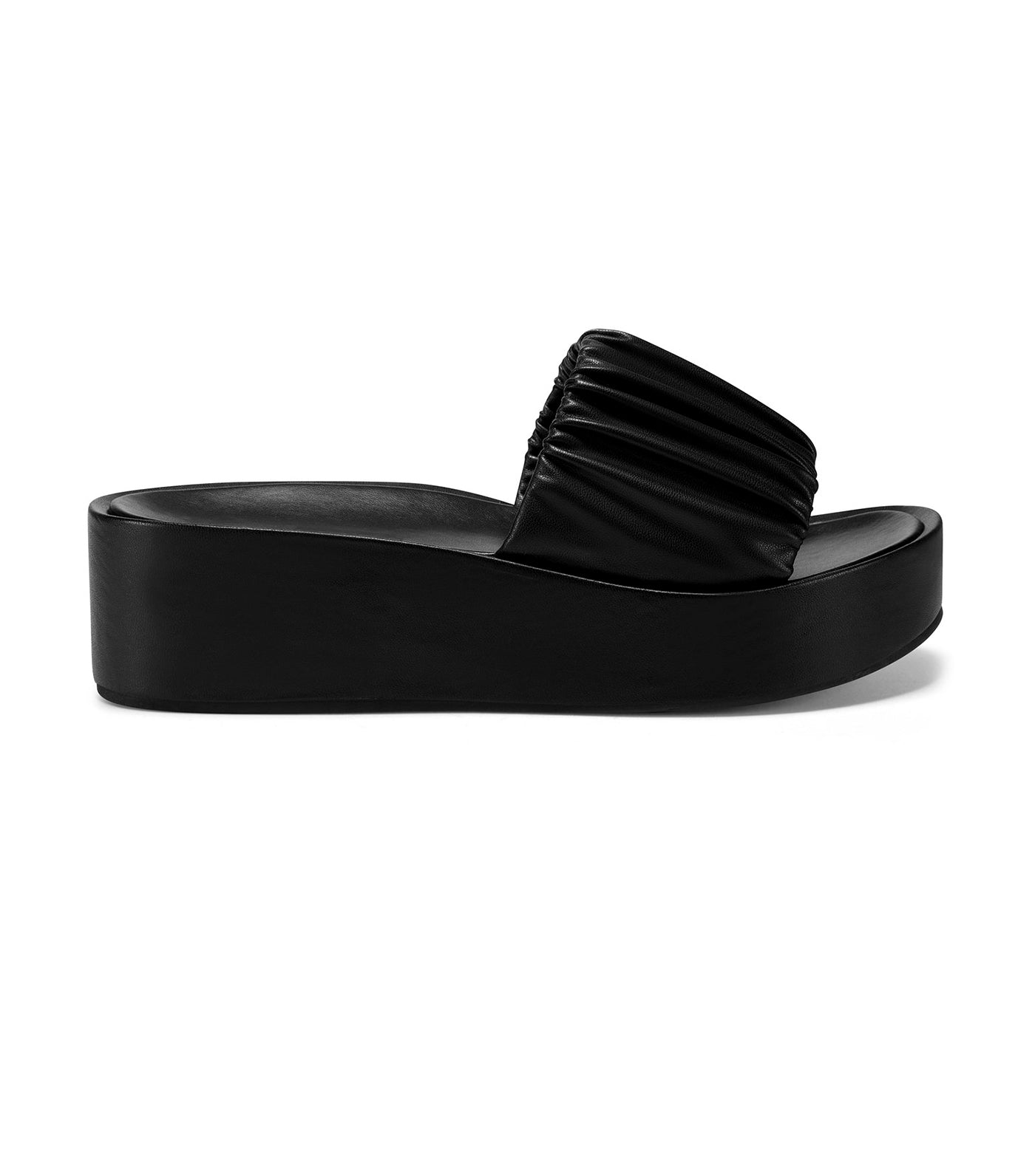 Dada Platform Slip-Ons Black