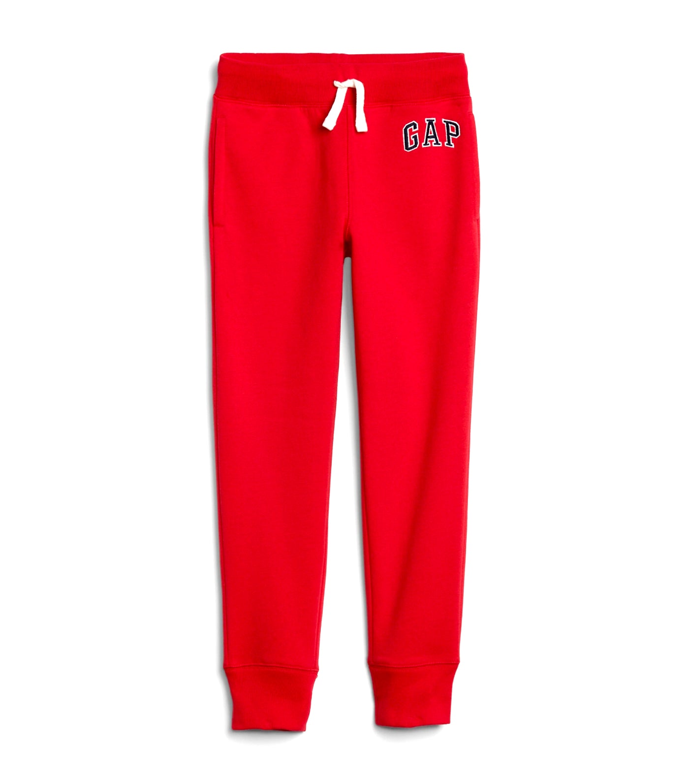 Kids Gap Logo Pull-On Joggers - Pure Red V4
