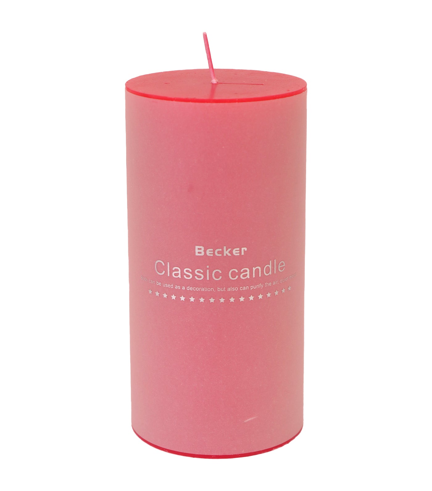 Rustan's Home Cylindrical Candle - Red