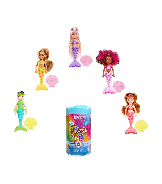 Chelsea Color Reveal Doll - Rainbow Mermaids