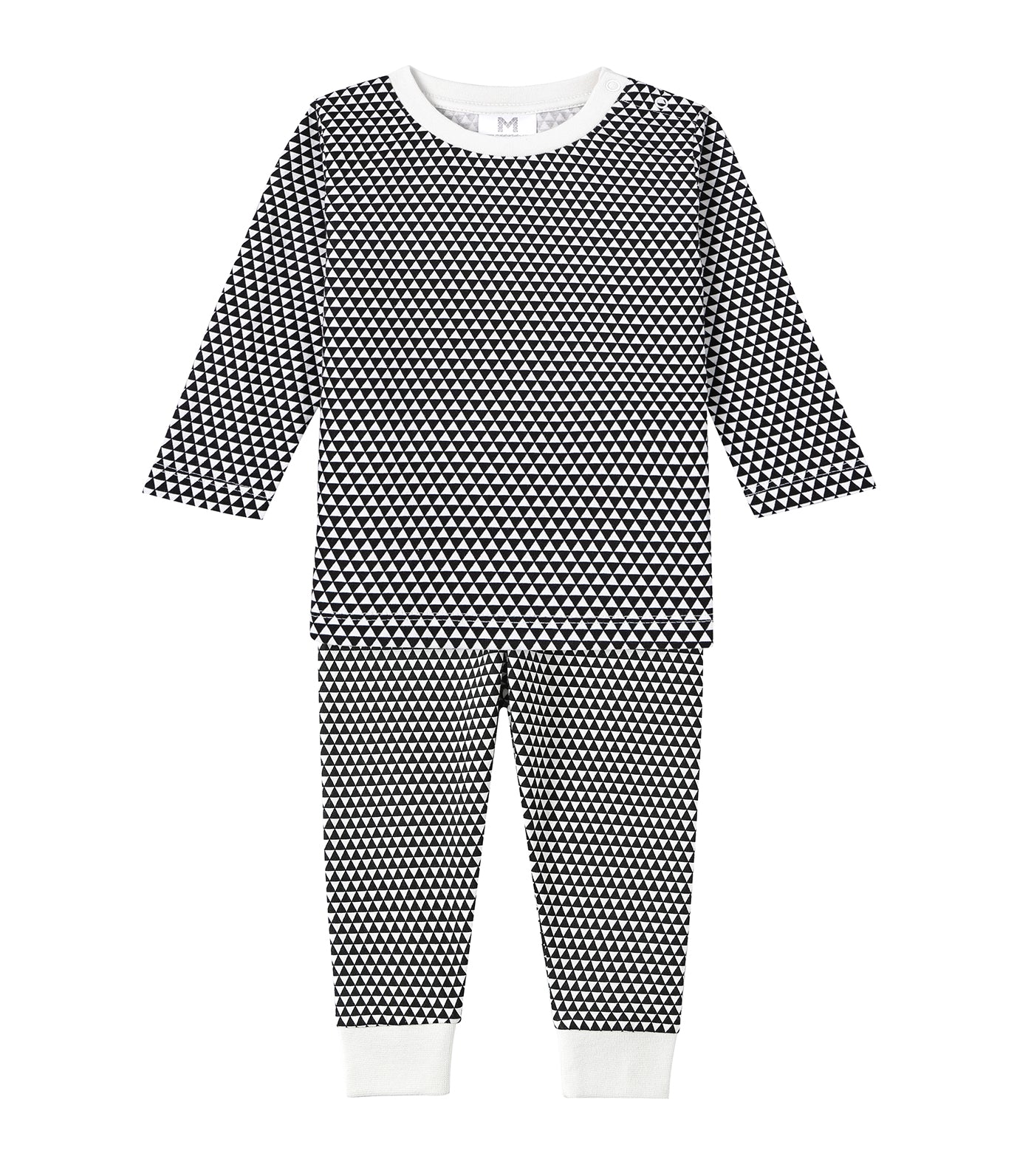 Malabar Baby Organic Cotton Knit PJ Set - Greenwich
