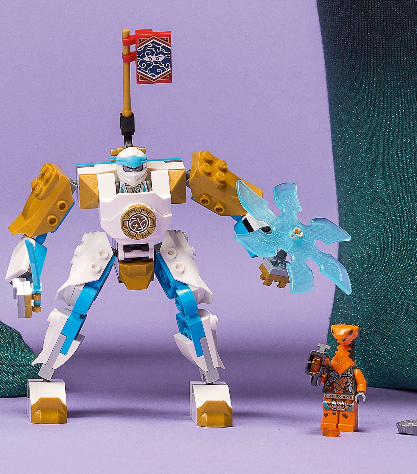 LEGO® NINJAGO® Zane’s Power Up Mech EVO