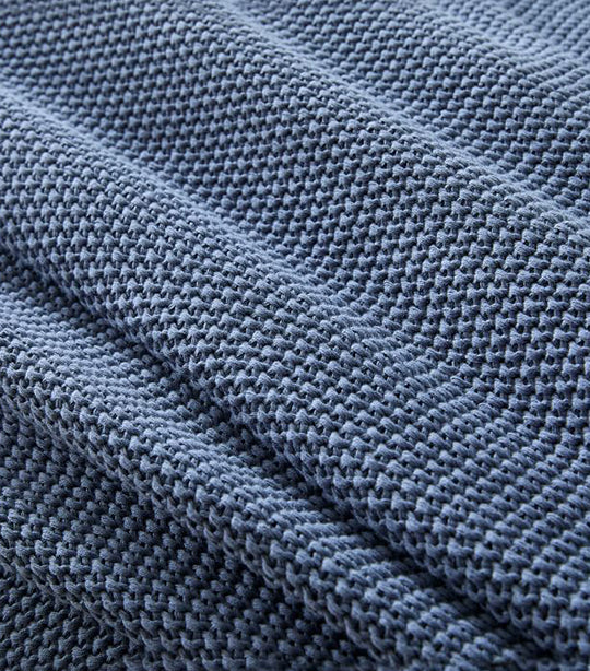 west elm Cotton Knit Bed Blanket