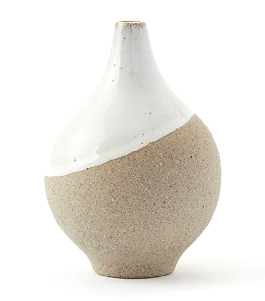west elm Half-Dipped Stoneware Vases